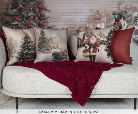 Almofada Natalina Christmas | Westwing