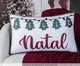 Almofada Natalina Feliz Natal Retangular, green | WestwingNow
