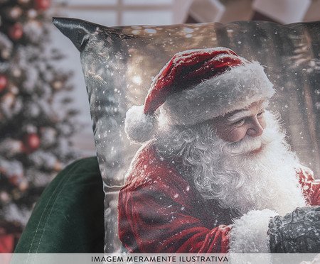 Almofada Natalina Noel e Boneco de Neve | Westwing