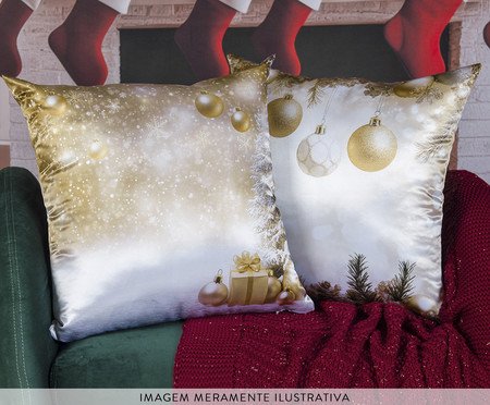 Almofada Natalina Vibes Christmas I | Westwing