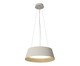 Pendente Muffin Tuya Com Controle Remoto Fendi e Madeira Bivolt, Off White | WestwingNow
