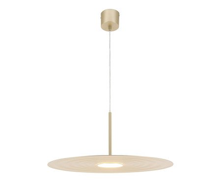 Pendente Disco Dourado Bivolt | Westwing