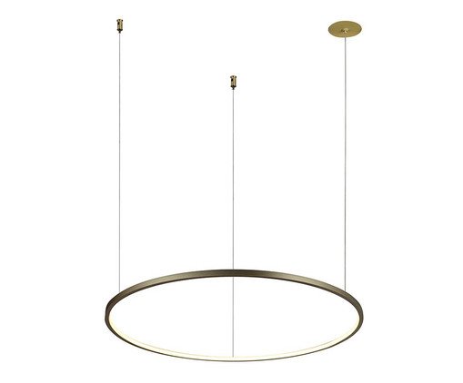 Pendente Numa Dourado Led Bivolt, gold | WestwingNow