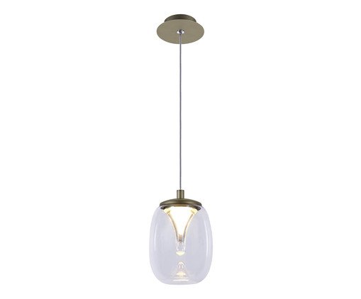 Pendente Mini Zug Oliva Bivolt, green | WestwingNow