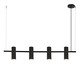 Pendente Cannon Hibrido Metal Preto Bivolt, black | WestwingNow