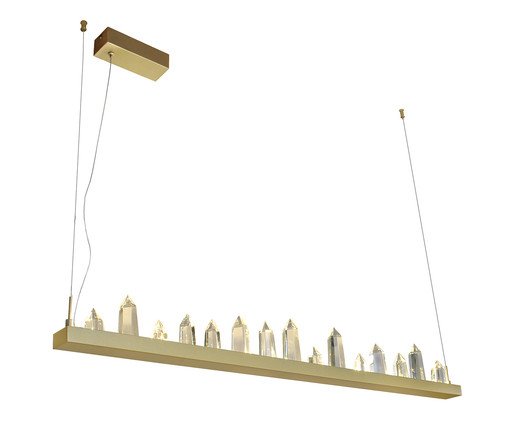 Pendente Castillo Led Dourado Bivolt, gold | WestwingNow