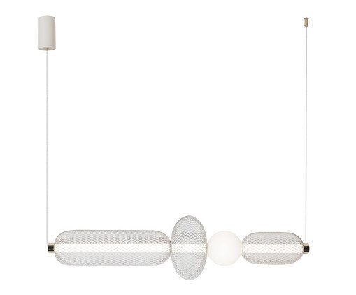 Pendente Doro Bivolt, beige | WestwingNow