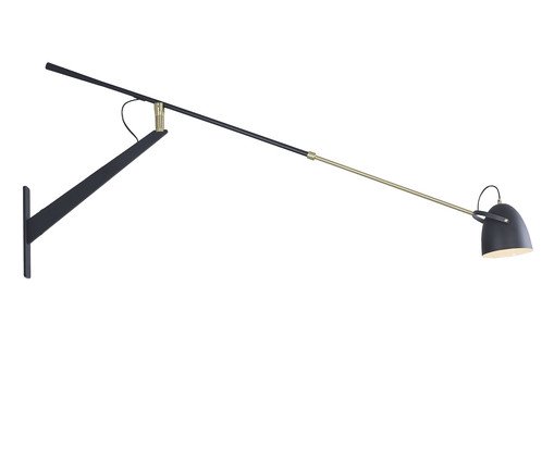 Arandela Brazzo Preto Bivolt, black | WestwingNow