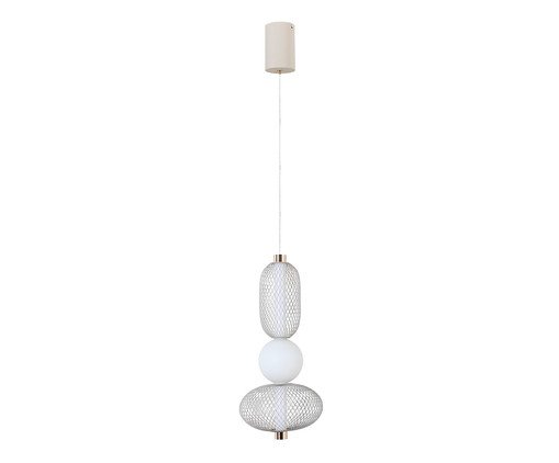 Pendente Doro Bivolt, beige | WestwingNow