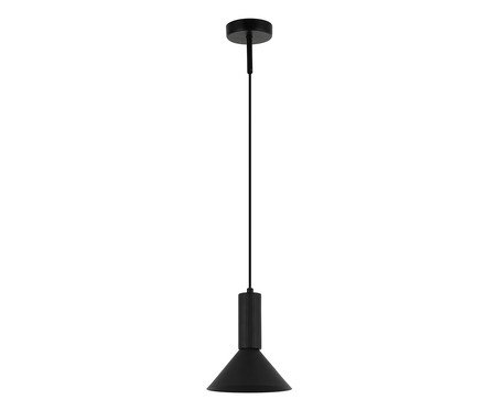 Pendente Arandela Blossom Metal Preto Bivolt | Westwing
