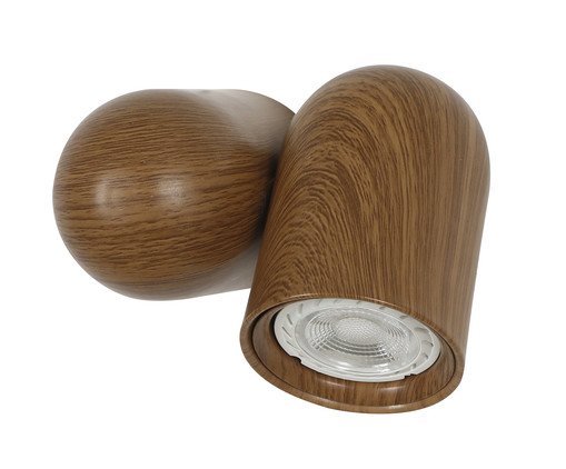 Arandela Onna Preto Amadeirado Bivolt, brown | WestwingNow