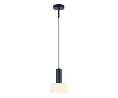 Pendente Arandela Blossom Vidro Azul Branco Bivolt | Westwing