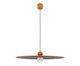 Pendente Palla Preto Laranja Bivolt, orange | WestwingNow