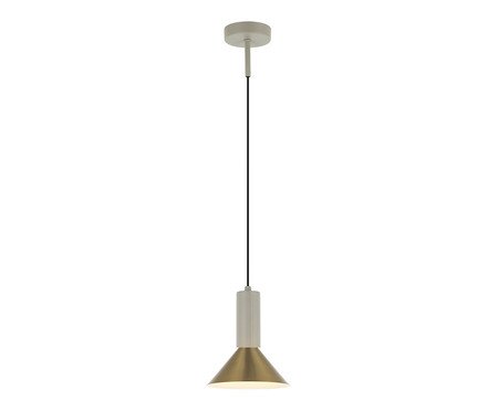 Pendente Arandela Blossom Metal Fendi Dourado Bivolt | Westwing