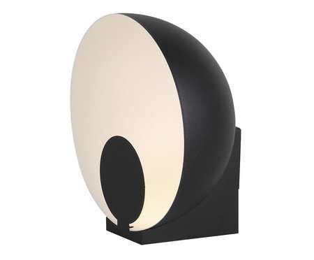 Abajur Gong Preto Bivolt | Westwing