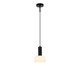 Pendente Arandela Blossom Vidro Preto e Branco Bivolt, white | WestwingNow