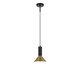 Pendente Arandela Blossom Metal Preto Dourado Bivolt, gold | WestwingNow