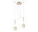 Pendente Mini Zug Champagne Dourado Bivolt, gold | WestwingNow