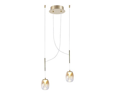 Pendente Mini Zug Champagne Dourado Bivolt | Westwing