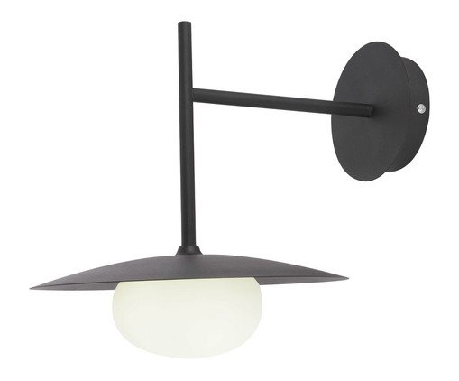Arandela Cafune Preto Bivolt, black | WestwingNow