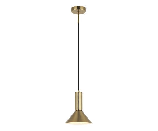 Pendente Arandela Blossom Metal Dourado Bivolt, gold | WestwingNow