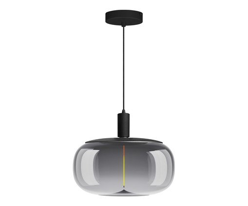 Pendente Capsula Bivolt, black | WestwingNow
