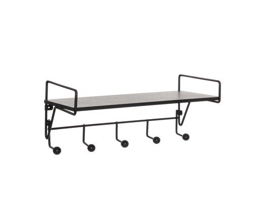 Prateleira Wetter - Preta, PRETO/PRETOPRETO | WestwingNow