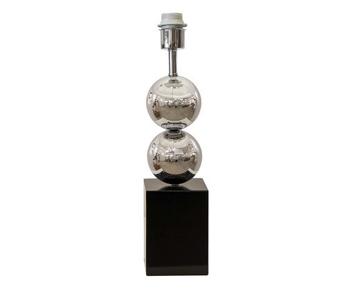 Base De Abajur Cromado Bivolt, silver or metallic | WestwingNow