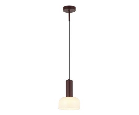 Pendente Arandela Blossom Vidro Vermelho Branco Bivolt | Westwing