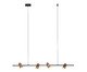 Pendente Onna Preto e Madeira Bivolt, black | WestwingNow