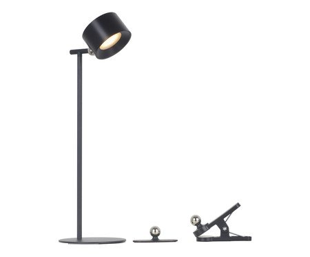 Abajur Colla Dimerizavel Preto | Westwing