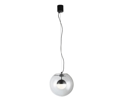Pendente Full Moon Preto Bivolt, black | WestwingNow