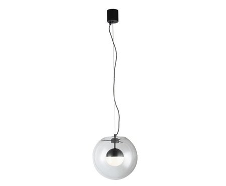 Pendente Full Moon Preto Bivolt | Westwing