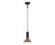 Pendente Arandela Blossom Metal Azul Dourado Bivolt, gold | WestwingNow
