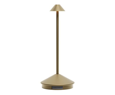 Abajur Mira Dimerizavel Dourado | Westwing