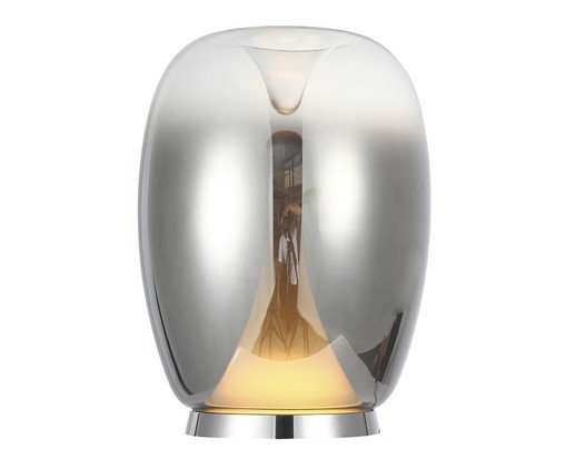 Abajur Zug 1 Fumê Cromado Bivolt, silver or metallic | WestwingNow