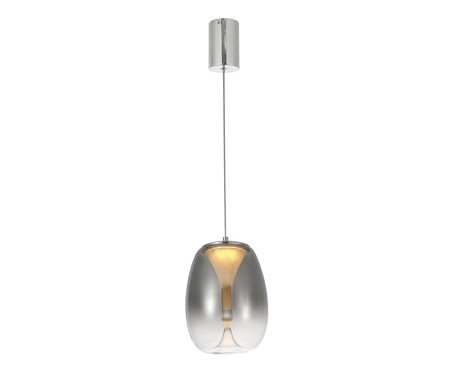 Pendente Zug Fumê Cromado Bivolt | Westwing