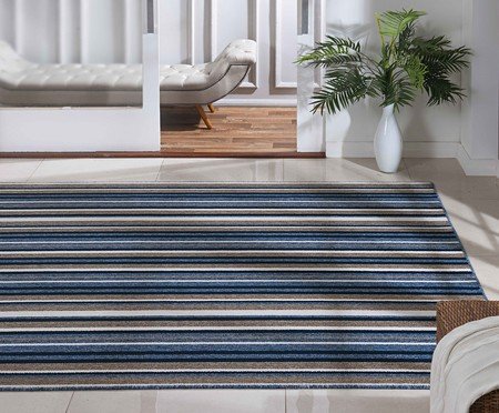 Tapete Detroit Stripes Azul | Westwing