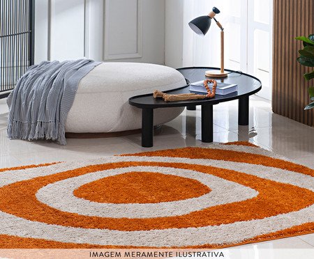 Tapete Design Organic Açafrão | Westwing