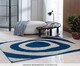 Tapete Design Organic Azul, blue | WestwingNow