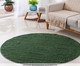 Tapete Redondo Classic Verde Musgo, green | WestwingNow