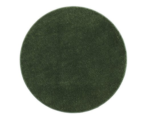 Tapete Redondo Classic Verde Musgo, green | WestwingNow