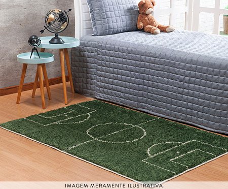 Tapete Jazz Kids Futebol Verde Musgo | Westwing