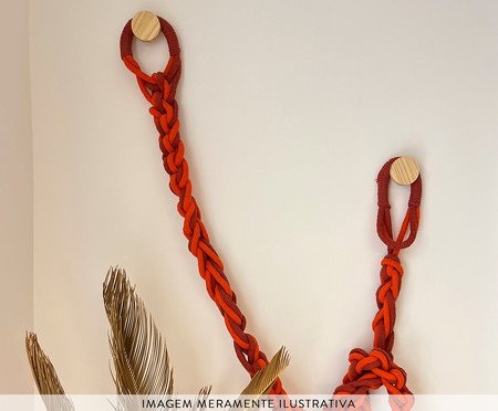 Colar de Parede e Mesa Chain - Terracota | Westwing