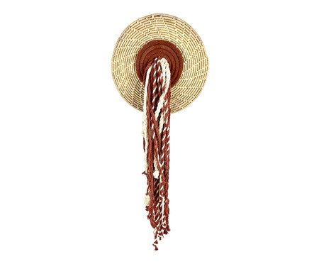 Adorno de Parede Terracota & Straw | Westwing