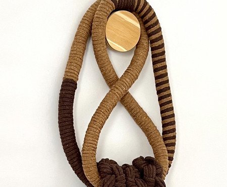 Adorno Rope Chains - Caramelo & Tabaco | Westwing
