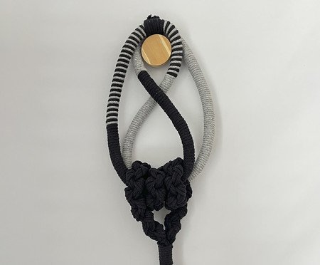 Adorno Rope Chains - Preto & Cinza | Westwing