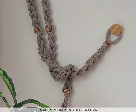 Colar de Parede e Mesa Chain - Off White | Westwing