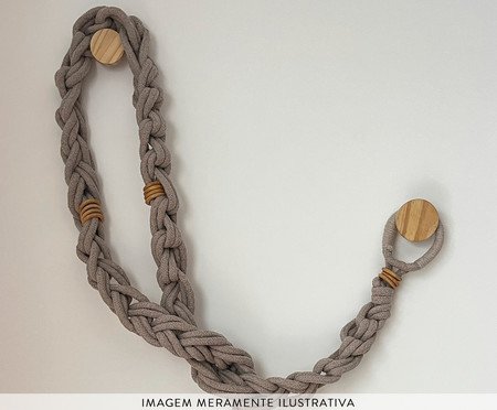 Colar de Parede e Mesa Chain - Off White | Westwing
