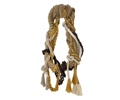 Escultura de Parede Mafagafos, Off White | WestwingNow